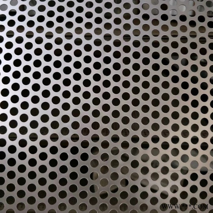 六角冲孔网 隔音冲孔网 筛网冲孔网 铝板圆孔网 幕墙冲孔网 5mm孔筛板图2