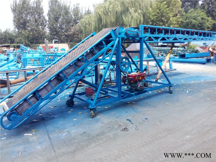 饲料装车上料机定制 铝型材水平输送机图2