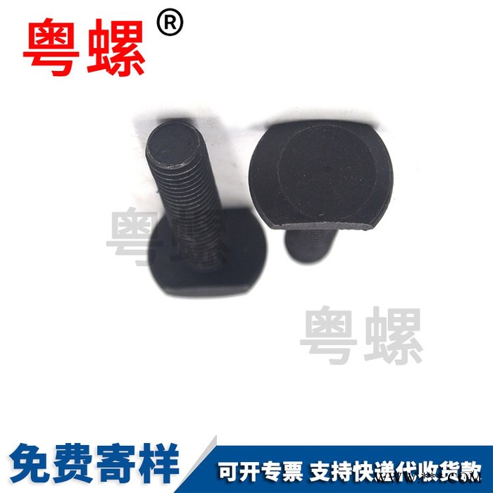 东莞生产铝型材T形槽用螺丝  粤螺T型带台阶螺丝 欧标45型材图6