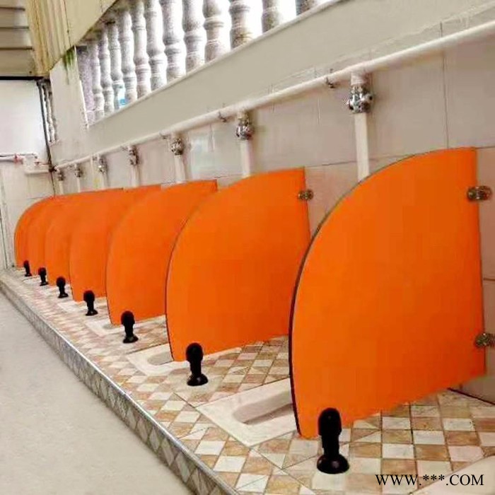 陕西小便挡板厂家直供 上海铝板卫生间隔断批发价格图7