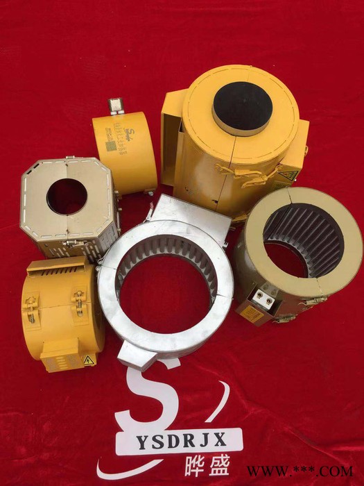 高温风槽铸铝加热圈 风机口铸铝电加热器 铸铝加热板 发热铝板图2