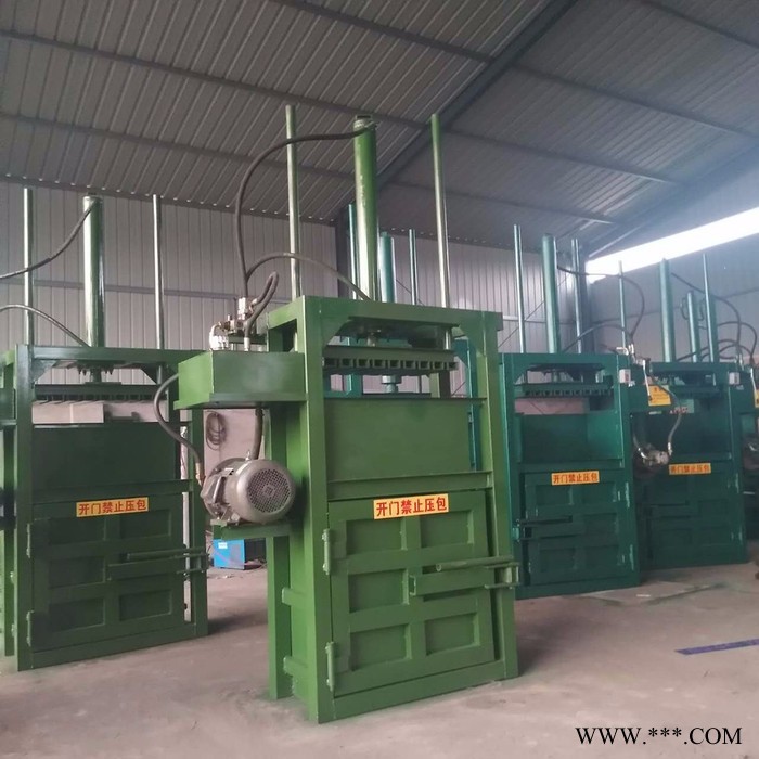 废铁屑铝屑压块机 启航铁丝半自动打包机 铝型材下脚料打块机厂家图6