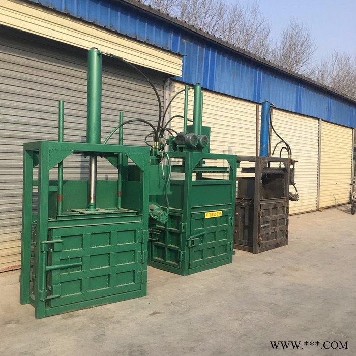 废铁屑铝屑压块机 启航铁丝半自动打包机 铝型材下脚料打块机厂家图5