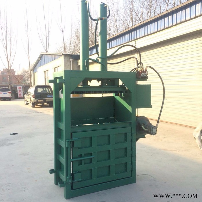 废铁屑铝屑压块机 启航铁丝半自动打包机 铝型材下脚料打块机厂家图7