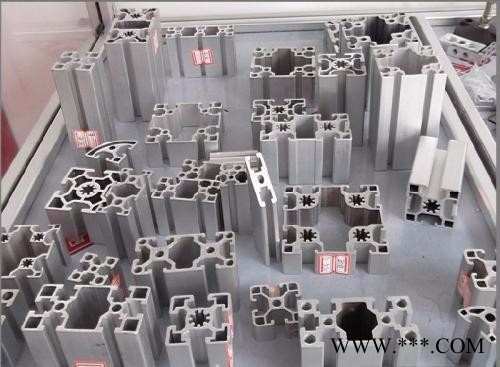 北京工业铝型材 流水线型材 扁带八棱柱 展架型材图2