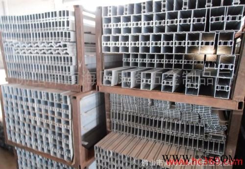 北京工业铝型材 流水线型材 扁带八棱柱 展架型材图5