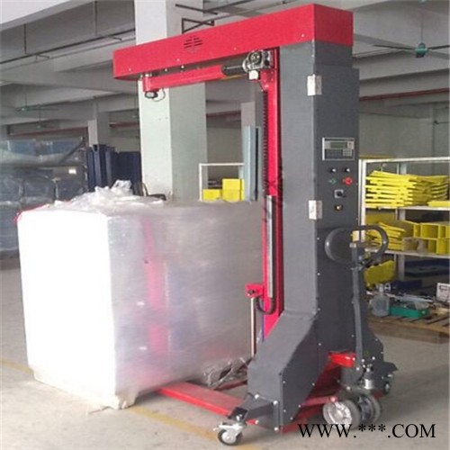 依利达**全自动缠绕机 拉伸膜缠绕包装机定制 圆筒式缠绕膜机缠绕膜耗材批发图7