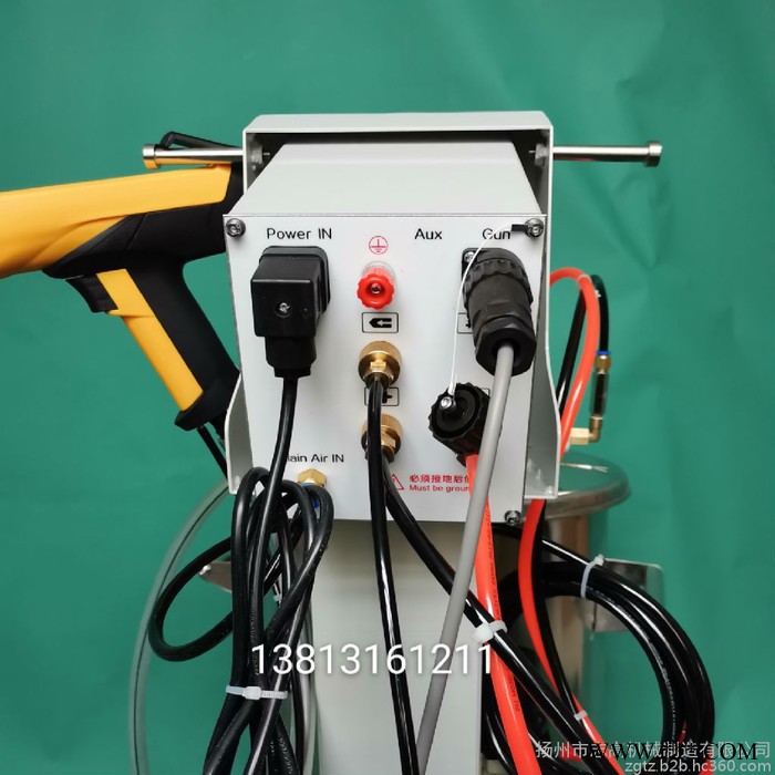 RL-TTG3型液晶智能静电喷粉机、喷塑机、喷涂机、涂装设备、铝型材喷塑图6