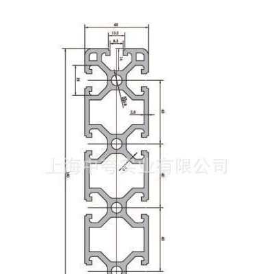 济南工业铝型材 铝型材配件 标准型材 流水线自动化 4016