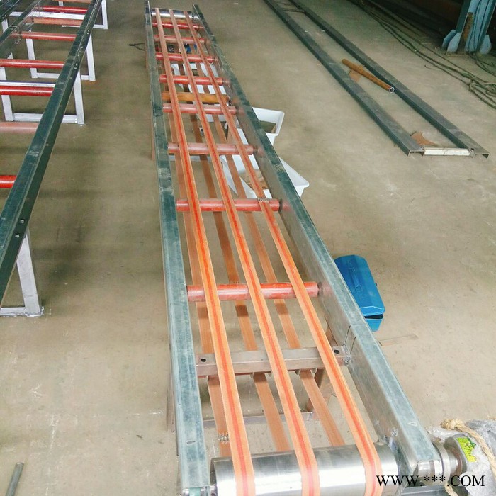 铝型材水平输送机  加厚防滑式 邵阳防跑偏的运输机图5