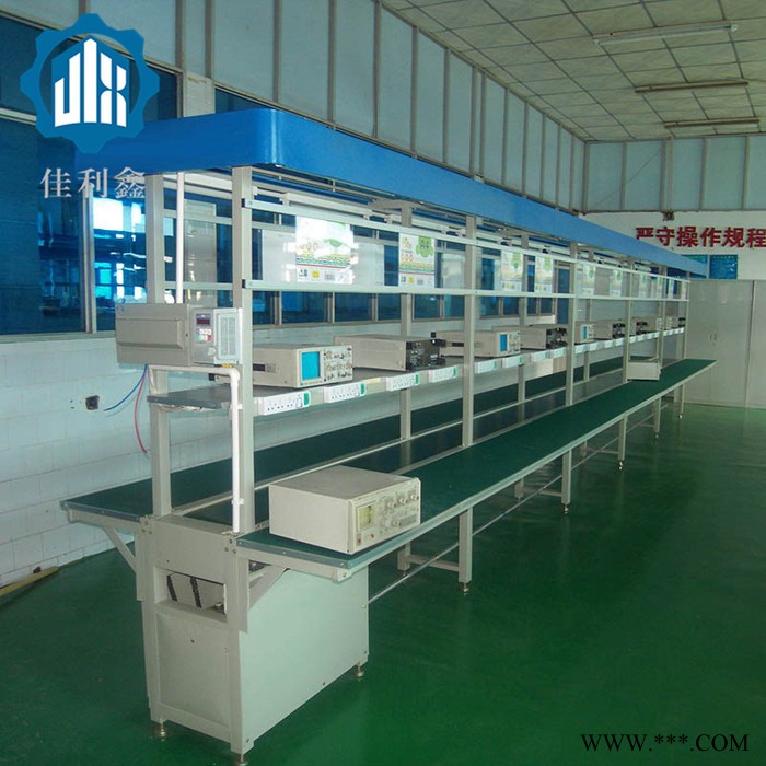 佳利鑫 生产线  不锈钢防静生产线 电自动化环形铝型材组装皮带线图3