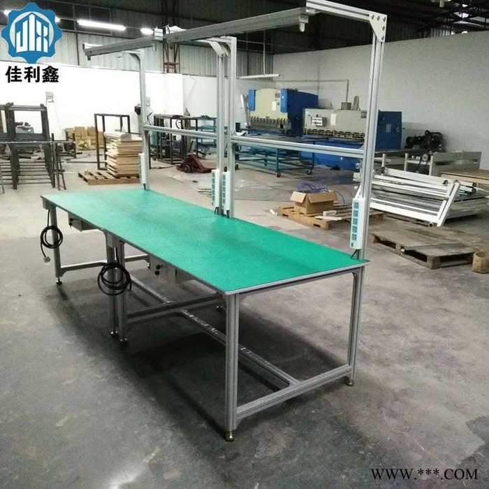 佳利鑫 深圳独立工作台 铝型材防静电工作台 检修测试操作工作台