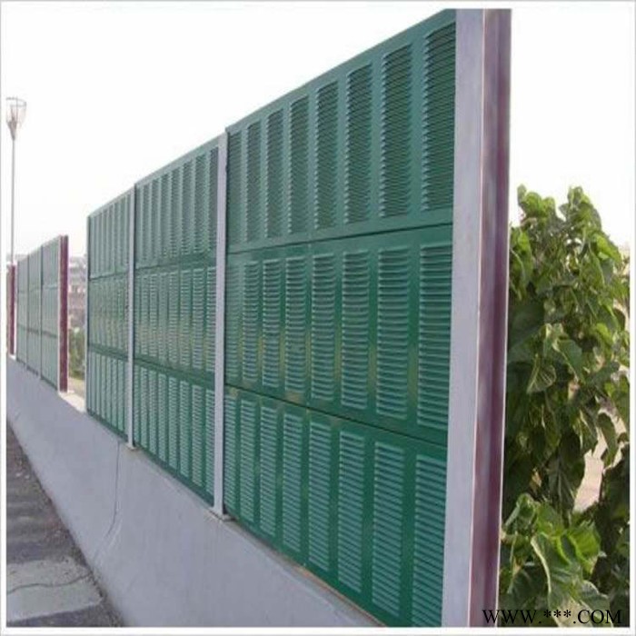可定制  唐山 高速声屏障 金属隔音板 铝板隔音墙  路边隔音板图3