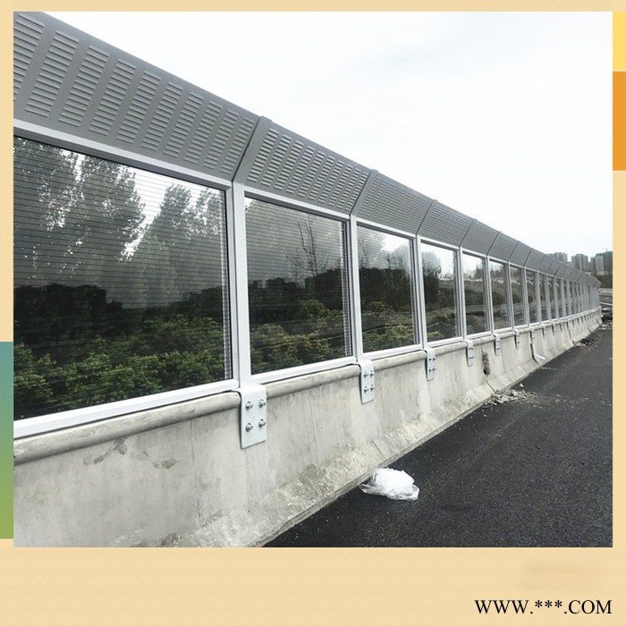 正基 桥梁声屏障 铝板隔音墙 铁路声屏障甘肃图4