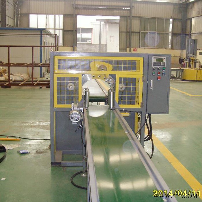 铝型材缠绕包装机  ES60水平缠绕机  济南爱格瑞ES600 裹包机械   缠绕膜包装机 水平机   水平包装机图7