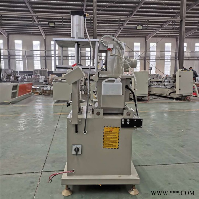 断桥铝门窗加工设备  塑钢加工设备 铝型材端面铣床 排料小端铣图3
