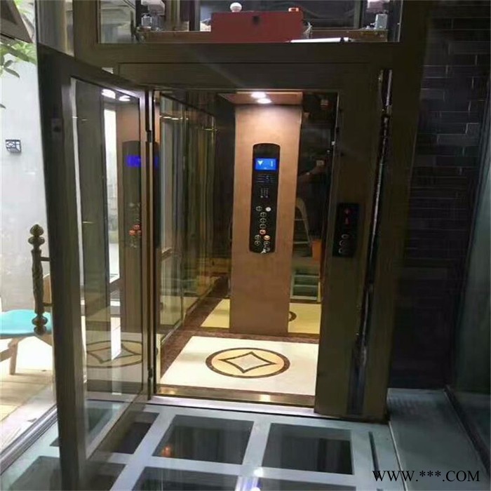 济南快逸达 别墅电梯 曳引电梯铝型材井道观光电梯复式楼电梯图3