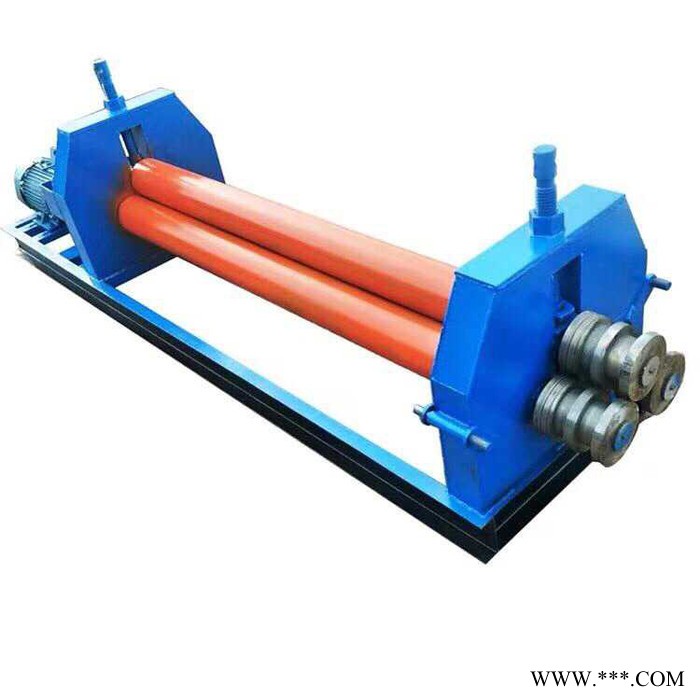 小型电动三辊卷圆机锥形滚圆机钢板铝板卷筒机价格 供应2mm卷板机卷圆机图3