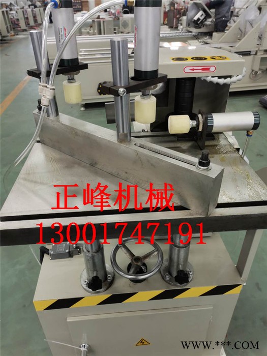 正峰机械直销铝型材端面铣床 小端铣 铝合金多功能铣榫机 铝合金门窗设备图4