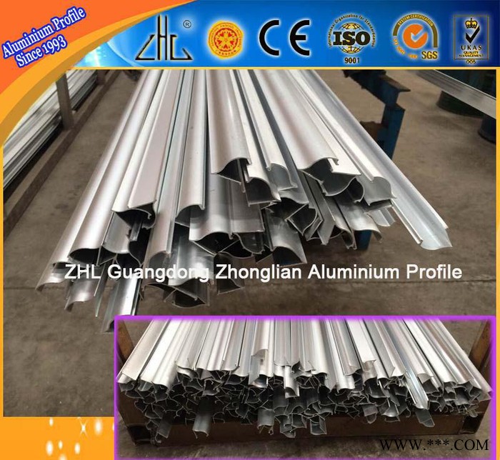 佛山**工程建筑铝型材 工业铝型材挤压 建筑装饰工程图2