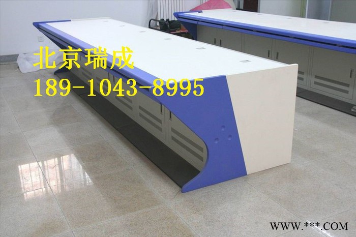 监控台 操作台带铝型材 可挂显示器监控操作台指挥中心公共安全图3