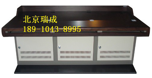 监控台 操作台带铝型材 可挂显示器监控操作台指挥中心公共安全图5