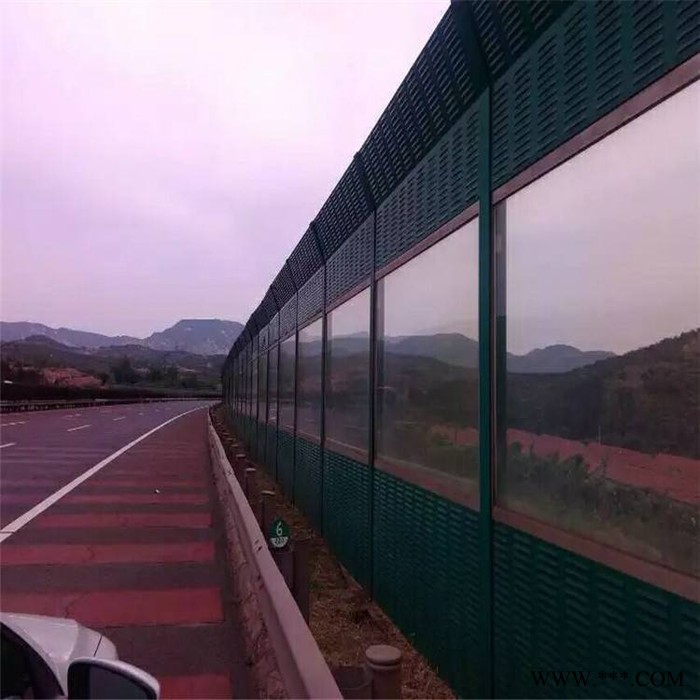 隔音屏 工厂隔声屏障板 铝板隔音墙  百叶孔型吸音屏图2