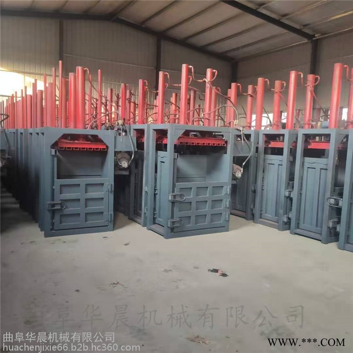 供应铝型材立式打包机  华晨金属打包机图5