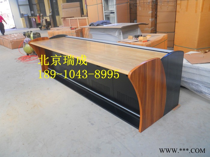 监控台 操作台带铝型材 可挂显示器监控操作台指挥中心公共安全现货图2