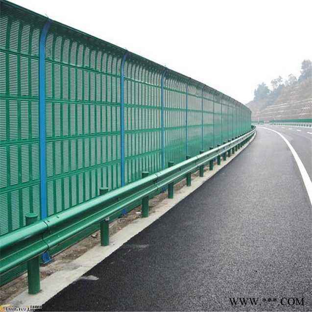 桥梁声屏障 吸音隔音板 城市公路音屏墙  铝板隔音墙图2
