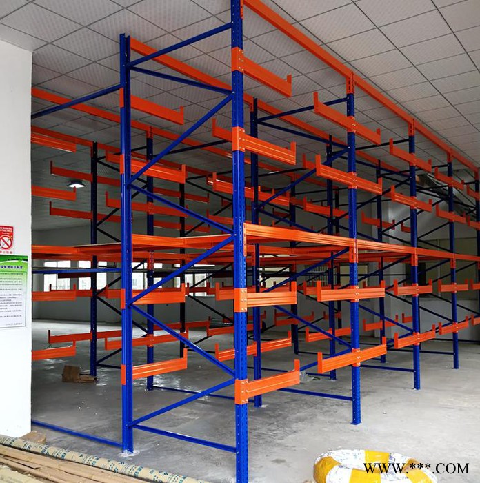 倍库仓储 铝材货架 仓库库房二层阁楼悬臂存放货架 门窗企业专用铝型材料储存货架子图5