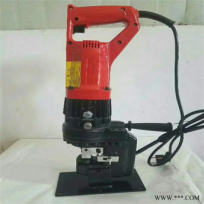 小型单人手提打孔机电动手持快速冲孔机钢板铝板冲孔机价格图4