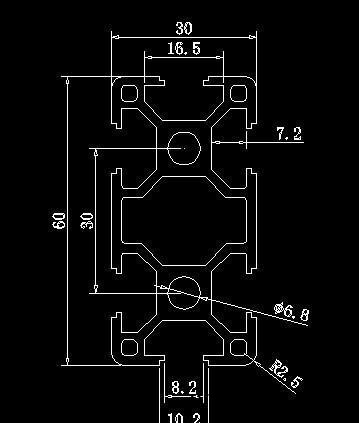 工业铝型材ZS-8-3060图3
