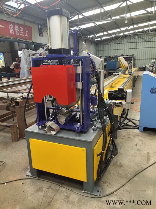 数控管材冲孔切断机  不锈钢方管冲孔切断机  铝合金铝型材冲孔切断机图3