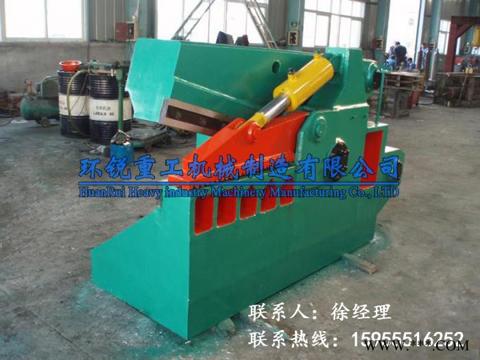 【环锐重工】Q43-1200KN/600金属液压剪切机**剪0.6米刀口、废铝型材液压剪切机生产厂家、钢铁厂专用剪切机图3