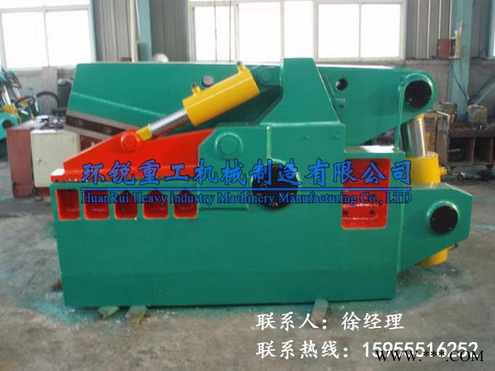 【环锐重工】Q43-1200KN/600金属液压剪切机**剪0.6米刀口、废铝型材液压剪切机生产厂家、钢铁厂专用剪切机图2