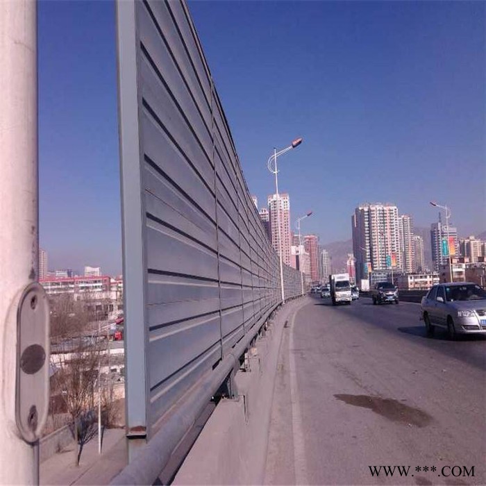 **  金华 桥梁声屏障 小区隔声屏板 铝板隔音墙  复合针孔铝吸声板图2