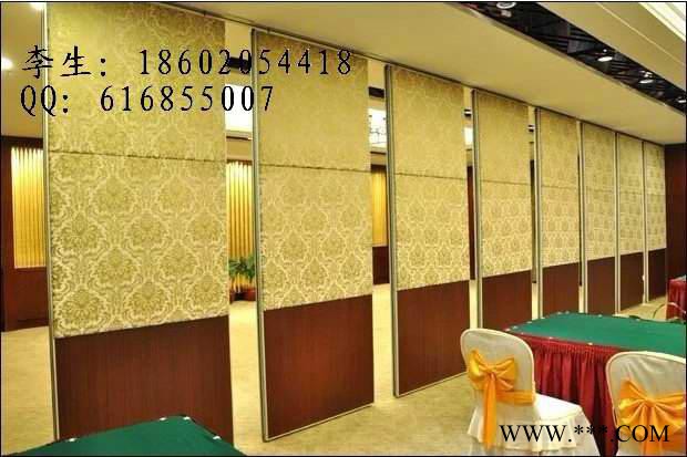 订做移动隔断 酒店宴会厅餐馆包厢卧室铝型材隔音墙屏风厂家批发图6