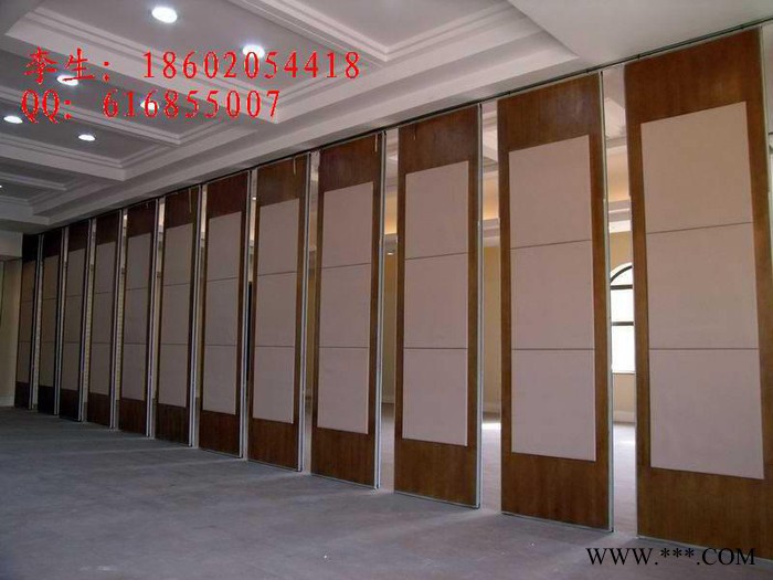 订做移动隔断 酒店宴会厅餐馆包厢卧室铝型材隔音墙屏风厂家批发图7