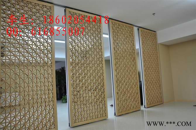 订做移动隔断 酒店宴会厅餐馆包厢卧室铝型材隔音墙屏风厂家批发图2