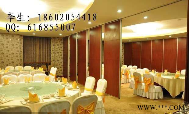 订做移动隔断 酒店宴会厅餐馆包厢卧室铝型材隔音墙屏风厂家批发图8