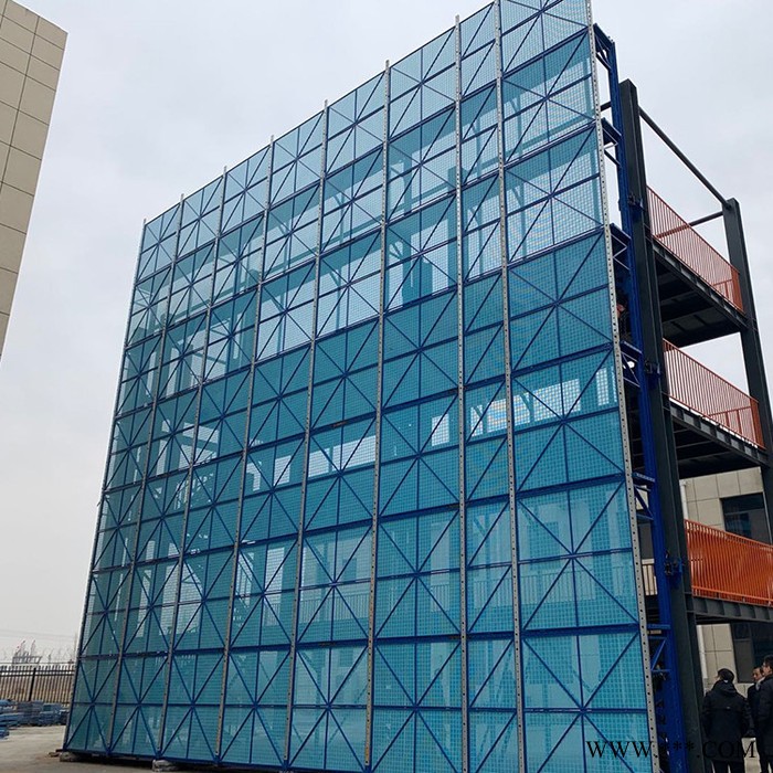 铝板爬架网 米字型爬架网 建筑爬架网生产厂家图2