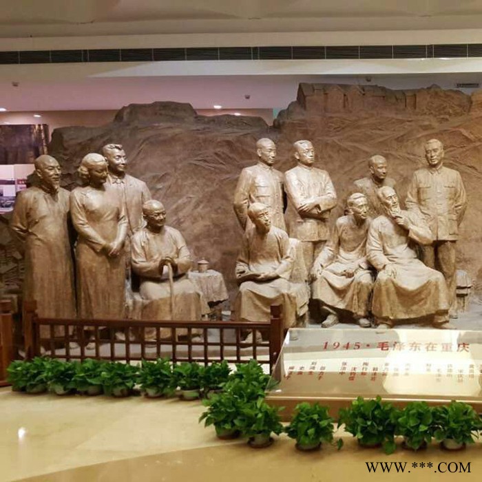 铸铜浮雕壁画纯铜万里长城浮雕壁画园林景观雕塑铝板雕花屏风室内铝板浮雕壁画制作图3