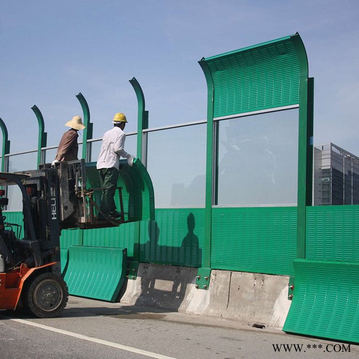 直销 公路隔音屏障 铝板声屏障 声屏障隔音 亚克力声屏障 小区声屏障厂家图3