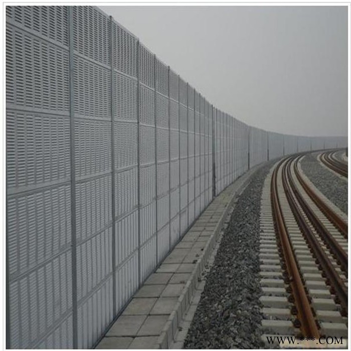 吸声铝板声屏障 交通隔音屏障 设备噪音衰减隔音屏障图6