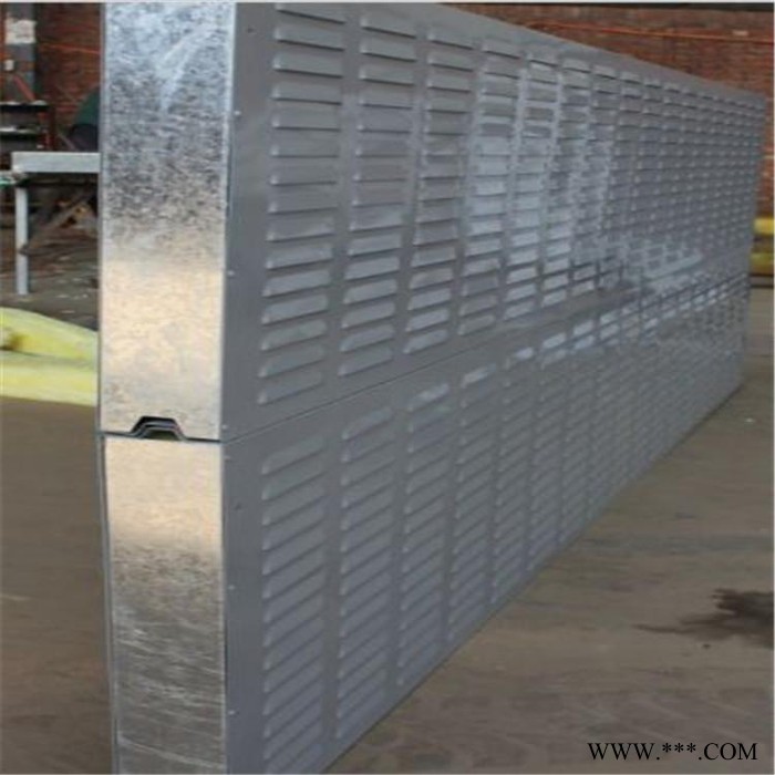 吸声铝板声屏障 交通隔音屏障 设备噪音衰减隔音屏障图8