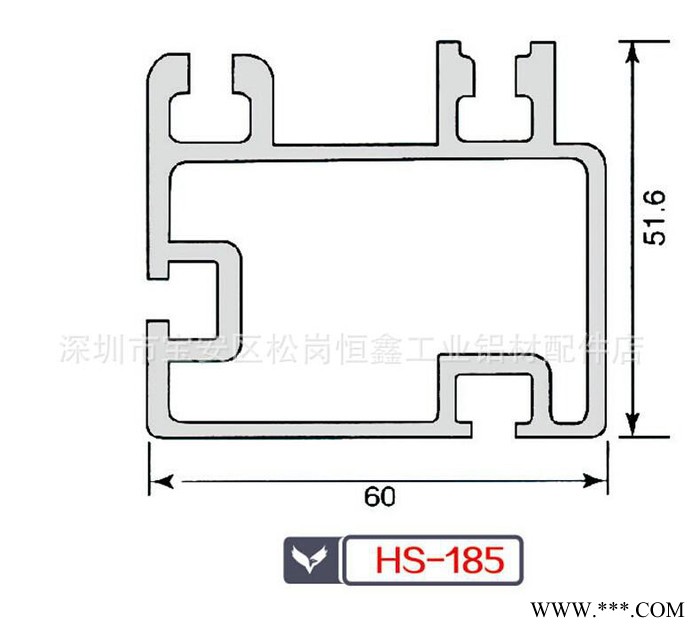 自动化设备铝型材.大量工业铝型材欧标图1
