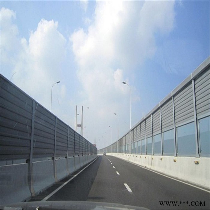 可定制  珠海 高速声屏障 铁路隔音屏障 高速公路隔音障板  铝板隔音墙图2
