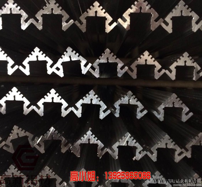 铝型材 太阳花铝型材 氧化铝型材 散热器铝型材图3