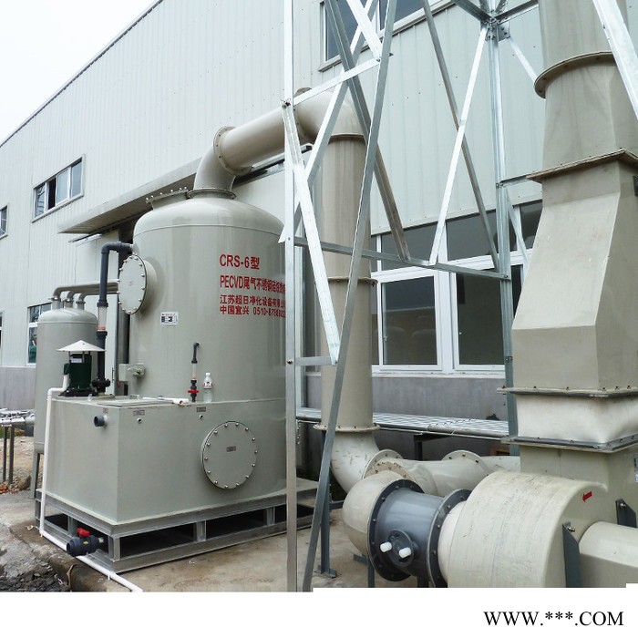 【超日】定做铝板厂冷轧车间酸雾废气处理设备废气净化不锈钢喷淋塔图5